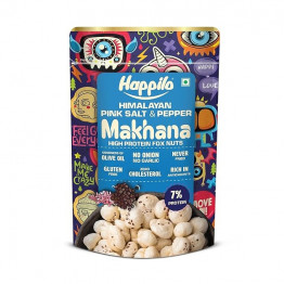 HAPPILO HIMALAYAN PINK SALT ND PEPPER MAKHANA 55GM